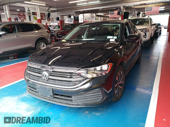 2024 Volkswagen Jetta S with VIN 3VW5M7BU3RM042060, listed as a IAAI auction lot 42734023 with 27,927 mi miles and . Bid and sale history available at DreamBid. Image 30.