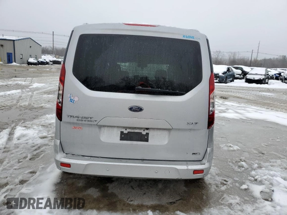 2018 Ford Transit Connect XLT z VIN NM0GE9F75J1371298, wystawiony jako Copart lot #44320505 z przebiegiem Nie podano mil oraz Szkoda całkowita • Salvage title. Historia ofert i sprzedaży dostępna na DreamBid. Obrazek 6.