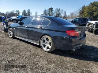 2013 BMW 5 Series 550i xDrive with VIN WBAFU9C59DDY72036, listed as a Copart auction lot 45280555 with 145,588 mi miles and Salvage Title. Bid and sale history available at carsss.com. Image 2.