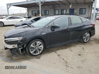 2018 Honda Clarity Plug-In Hybrid Touring with VIN JHMZC5F31JC010919, listed as a Copart auction lot 55216964 with 88,763 mi miles and Salvage Title. Bid and sale history available at carsss.com. Image 1.