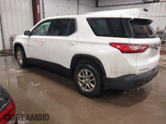 2018 Chevrolet Traverse LS with VIN 1GNEVFKW8JJ193464, listed as a IAAI auction lot 41448963 with 90,910 mi miles. Bid and sale history available at carsss.com. Image 3.