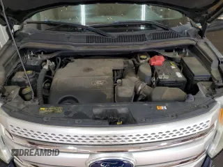 2011 Ford Explorer XLT with VIN 1FMHK8D83BGA14458, listed as a Copart auction lot 55672445 with 214,669 mi miles and Salvage title. Bid and sale history available at DreamBid. Image 12.