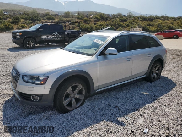 2014 Audi allroad A4 Premium Plus z VIN WA1UFAFL5EA062982, wystawiony jako Copart lot #56061455 z przebiegiem 82 112 mil mil oraz Szkoda całkowita • Salvage title. Historia ofert i sprzedaży dostępna na DreamBid. Obrazek 1.