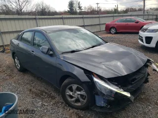 2021 Hyundai Elantra SE with VIN 5NPLL4AG3MH011039, listed as a Copart auction lot 50192505 with 35,077 mi miles and Salvage Title. Bid and sale history available at carsss.com. Image 4.