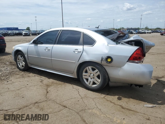2014 Chevrolet Impala LT с VIN 2G1WB5E32E1108127, выставлен на аукционе Copart как лот 59142925 с пробегом 207 421 миль миль и Списание • Salvage title. История ставок и продаж доступна на DreamBid. Изображение 2.