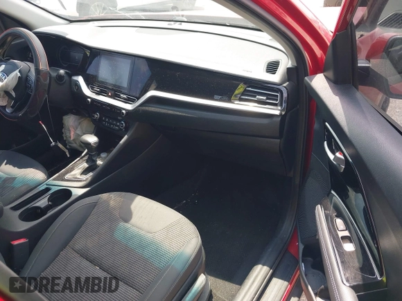 2020 Kia Niro LX with VIN KNDCB3LCXL5436098, listed as a IAAI auction lot 42037995 with 22,080 mi miles and . Bid and sale history available at DreamBid. Image 5.