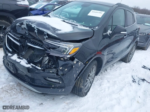 2019 Buick Encore Sport Touring with VIN KL4CJ1SB7KB789120, listed as a IAAI auction lot 41609206 with 59,344 mi miles. Bid and sale history available at carsss.com. Image 17.
