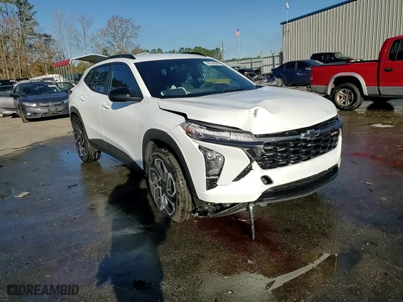 2025 Chevrolet Trax 2RS with VIN KL77LJEPXSC093738, listed as a Copart auction lot 86744344 with 2,767 mi miles and Salvage Title. Bid and sale history available at carsss.com. Image 14.