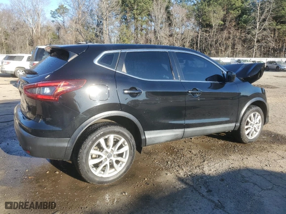 2020 Nissan Rogue Sport S with VIN JN1BJ1CV5LW258196, listed as a Copart auction lot 42423865 with 87,298 mi miles and Salvage Title. Bid and sale history available at carsss.com. Image 3.
