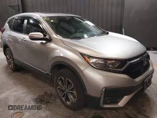 2020 Honda CR-V EX with VIN 2HKRW2H52LH695512, listed as a IAAI auction lot 40165118 with 20,927 mi miles. Bid and sale history available at carsss.com. Image 1.