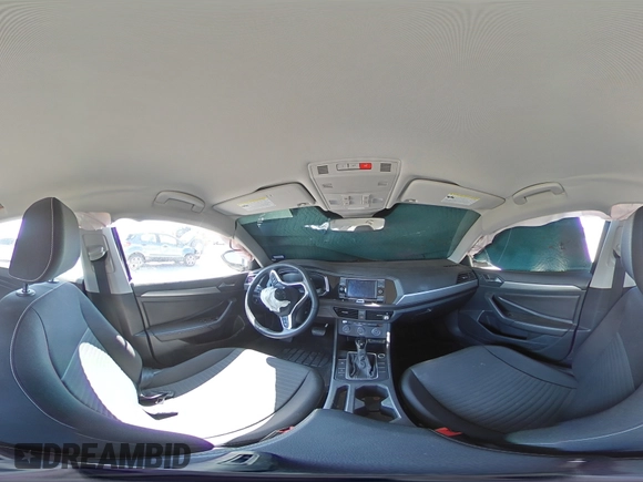 2023 Volkswagen Jetta S with VIN 3VW5M7BU4PM032750, listed as a Copart auction lot 55980285 with 23,660 mi miles and Salvage title. Bid and sale history available at DreamBid. Image 14.