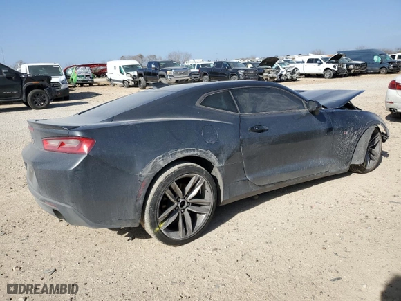 2018 Chevrolet Camaro 1LT with VIN 1G1FB1RS7J0147358, listed as a Copart auction lot 48244065 with 0 mi miles and Salvage Title. Bid and sale history available at carsss.com. Image 3.