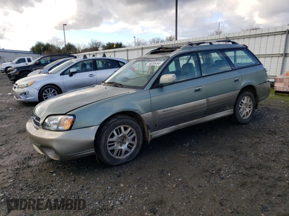 2004 Subaru Legacy Outback Limited with VIN 4S3BH686846634849, listed as a Copart auction lot 86385494 with 146,339 mi miles and Salvage title. Bid and sale history available at DreamBid. Image 1.