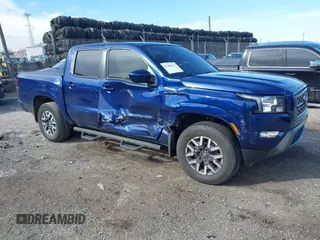 2022 Nissan Frontier SV with VIN 1N6ED1EK2NN606000, listed as a IAAI auction lot 41606273 with 63,864 mi miles and . Bid and sale history available at DreamBid. Image 1.