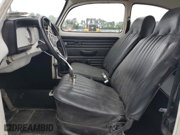 1971 Volkswagen Beetle with VIN 1112645978, listed as a Copart auction lot 56670805 with 348,183 mi miles and Clean title. Bid and sale history available at DreamBid. Image 7.