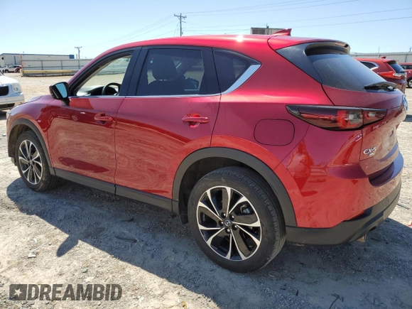 2023 Mazda CX-5 2.5 S Premium Plus Package with VIN JM3KFBEM0P0163618, listed as a Copart auction lot 52410185 with 31,909 mi miles and Salvage Title. Bid and sale history available at carsss.com. Image 2.