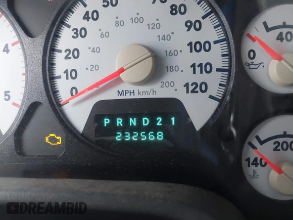 2007 Dodge Ram 2500 ST with VIN 3D7KR28C77G740987, listed as a IAAI auction lot 41871734 with 232,568 mi miles. Bid and sale history available at carsss.com. Image 15.