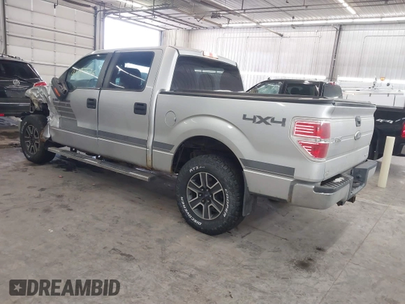 2012 Ford F-150 XL with VIN 1FTFW1EF3CFB28102, listed as a IAAI auction lot 41397526 with 172,630 mi miles. Bid and sale history available at carsss.com. Image 3.