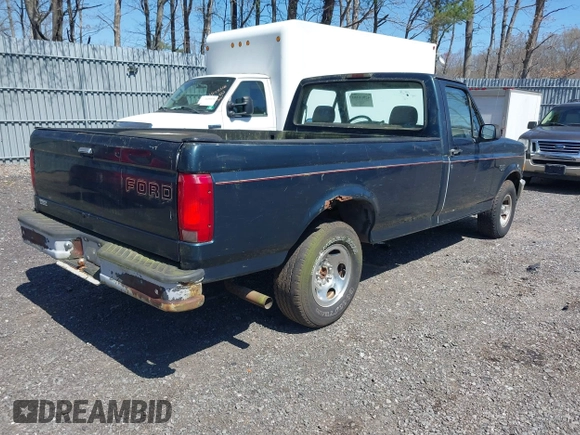 1995 Ford F-150 with VIN 1FTDF15Y5SNA21470, listed as a IAAI auction lot 42066183 with 112,523 mi miles. Bid and sale history available at carsss.com. Image 4.
