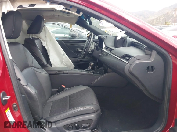 2019 Lexus ES with VIN 58ABZ1B15KU023025, listed as a IAAI auction lot 41913830 with 49,694 mi miles. Bid and sale history available at carsss.com. Image 5.