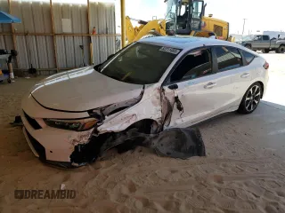 2025 Honda Civic Sport Touring z VIN 19XFL4H97SE006478, wystawiony jako Copart lot #52211485 z przebiegiem Nie podano mil oraz Szkoda całkowita • Salvage title. Historia ofert i sprzedaży dostępna na DreamBid. Obrazek 1.