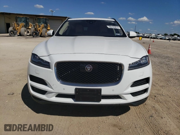2019 Jaguar F-Pace 25t Prestige with VIN SADCK2GX8KA359314, listed as a Copart auction lot 66420874 with 90,383 mi miles and Salvage Title. Bid and sale history available at DreamBid. Image 5.