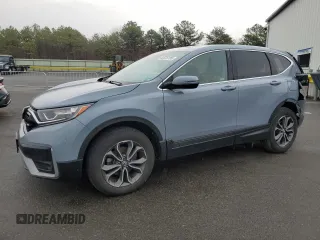 2022 Honda CR-V EX z VIN 5J6RW2H52NA009411, wystawiony jako Copart lot #52575195 z przebiegiem 20 511 mil mil oraz Szkoda całkowita • Salvage title. Historia ofert i sprzedaży dostępna na DreamBid. Obrazek 1.