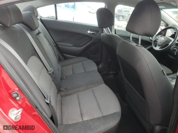 2015 Kia Forte LX with VIN KNAFX4A66F5436702, listed as a Copart auction lot 51938895 with 122,611 mi miles and Salvage Title. Bid and sale history available at carsss.com. Image 10.