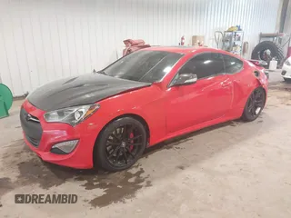 2013 Hyundai Genesis Coupe R-Spec with VIN KMHHU6KJ4DU101925, listed as a IAAI auction lot 41190063 with 86,077 mi miles and . Bid and sale history available at DreamBid. Image 2.