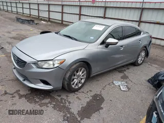 2015 Mazda 6 i Sport with VIN JM1GJ1U61F1176719, listed as a IAAI auction lot 41311837 with 131,865 mi miles. Bid and sale history available at carsss.com. Image 16.