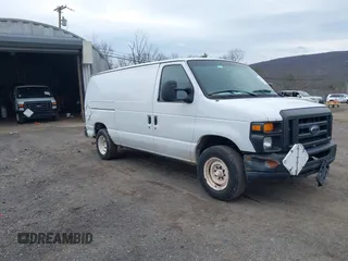 2010 Ford Econoline Cargo Commercial with VIN 1FTNE1EW3ADA90748, listed as a IAAI auction lot 41962442 with 225,894 mi miles. Bid and sale history available at carsss.com. Image 1.