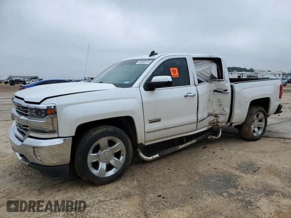 2017 Chevrolet Silverado 1500 LTZ with VIN 3GCPCSECXHG311060, listed as a Copart auction lot 44548325 with Not Provided miles and Salvage Title. Bid and sale history available at DreamBid. Image 1.