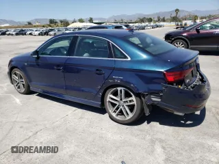 2018 Audi A3 Sedan Premium Plus with VIN WAUJ8GFF8J1040773, listed as a Copart auction lot 49757833 with 47,628 mi miles. Bid and sale history available at carsss.com. Image 2.