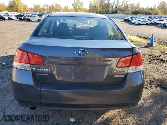 2010 Subaru Legacy Premium with VIN 4S3BMBE69A3225202, listed as a Copart auction lot 79770624 with 172,378 mi miles and Salvage title. Bid and sale history available at DreamBid. Image 6.