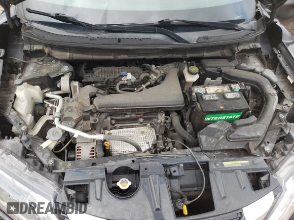 2017 Nissan Rogue S with VIN KNMAT2MV7HP559996, listed as a Copart auction lot 53954934 with 116,806 mi miles and Salvage Title. Bid and sale history available at carsss.com. Image 11.