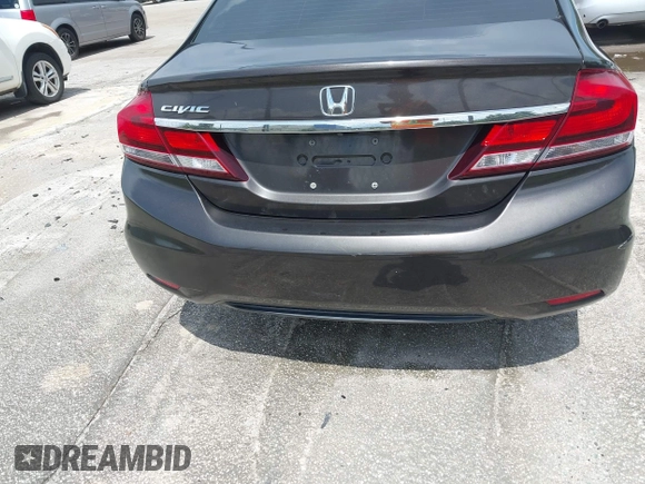 2013 Honda Civic LX with VIN 2HGFB2F54DH511717, listed as a IAAI auction lot 42395720 with 112,971 mi miles and . Bid and sale history available at DreamBid. Image 16.