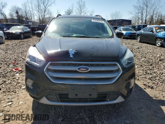 2017 Ford Escape SE with VIN 1FMCU9GD2HUD63690, listed as a Copart auction lot 47645275 with 66,735 mi miles and Salvage Title. Bid and sale history available at carsss.com. Image 5.