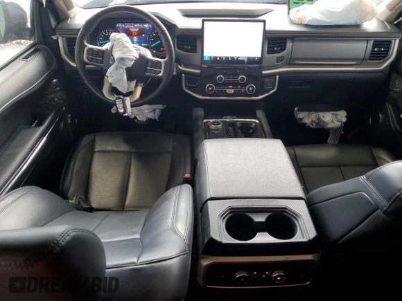 2022 Ford Expedition XLT with VIN 1FMJU1HT2NEA67041, listed as a Copart auction lot 67753854 with 37,203 mi miles and Non Repairable. Bid and sale history available at carsss.com. Image 8.