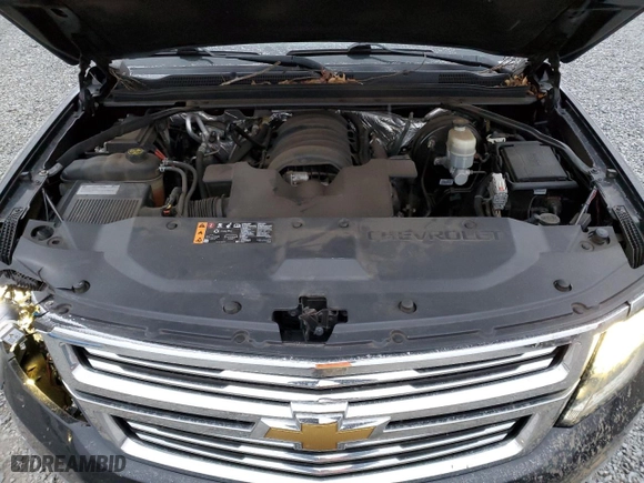 2017 Chevrolet Tahoe Premier with VIN 1GNSCCKC8HR264753, listed as a Copart auction lot 41827825 with 129,187 mi miles and Salvage Title. Bid and sale history available at carsss.com. Image 12.
