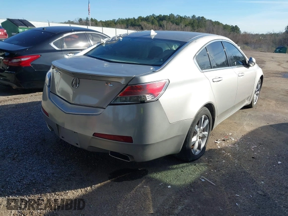 2010 Acura TL Tech with VIN 19UUA8F52AA004189, listed as a IAAI auction lot 41322733 with 235,735 mi miles. Bid and sale history available at carsss.com. Image 4.