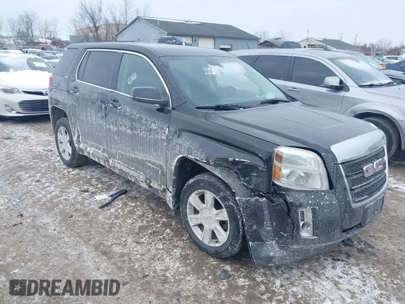 2010 GMC Terrain SLE-1 with VIN 2CTFLCEW0A6333764, listed as a IAAI auction lot 41410557 with 136,633 mi miles. Bid and sale history available at carsss.com. Image 1.