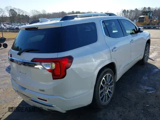 2021 GMC Acadia Denali with VIN 1GKKNPLS2MZ101739, listed as a IAAI auction lot 41497644 with 45,862 mi miles and . Bid and sale history available at carsss.com. Image 4.