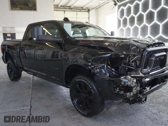 2021 Ram 2500 Laramie with VIN 3C6UR5FL9MG531373, listed as a Copart auction lot 50065755 with 96,144 mi miles and Salvage Title. Bid and sale history available at carsss.com. Image 1.