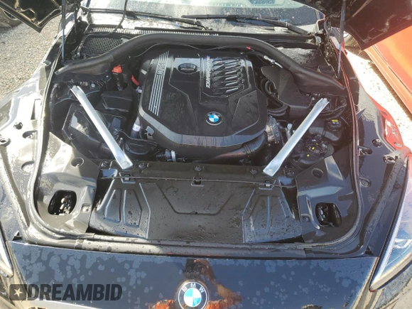 2022 BMW Z4 sDriveM40i with VIN WBAHF9C04NWX90938, listed as a Copart auction lot 74031664 with 7,813 mi miles and Non repairable. Bid and sale history available at DreamBid. Image 11.