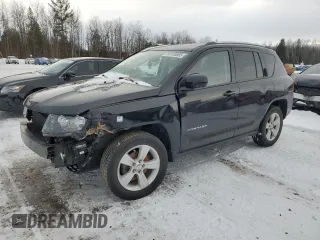 2016 Jeep Compass High Altitude with VIN 1C4NJDAB4GD557877, listed as a Copart auction lot 88100085 with 104,898 mi miles and Clean Title. Bid and sale history available at carsss.com. Image 1.