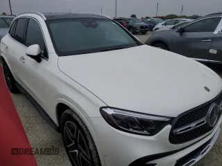 2023 Mercedes-Benz GLC with VIN W1NKM4GBXPF051582, listed as a Copart auction lot 73884464 with 0 mi miles and Non Repairable. Bid and sale history available at carsss.com. Image 4.