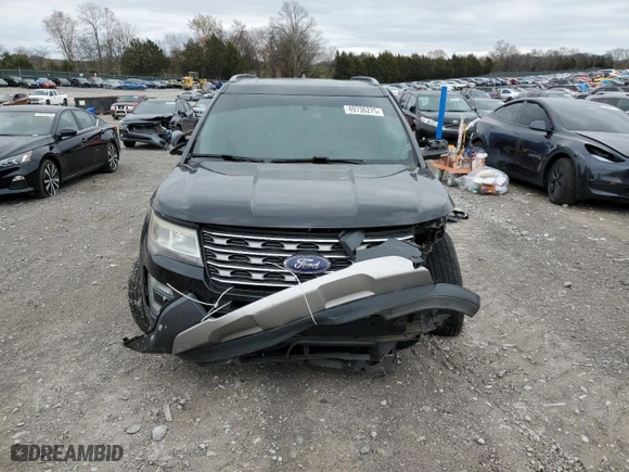 2017 Ford Explorer XLT with VIN 1FM5K7D88HGB19244, listed as a Copart auction lot 49736275 with 133,480 mi miles and Salvage Title. Bid and sale history available at carsss.com. Image 5.