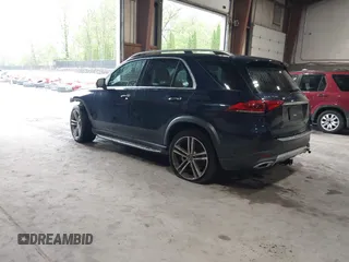 2022 Mercedes-Benz GLE 350 with VIN 4JGFB4KB3NA786559, listed as a IAAI auction lot 42132892 with 22,338 mi miles and . Bid and sale history available at DreamBid. Image 3.