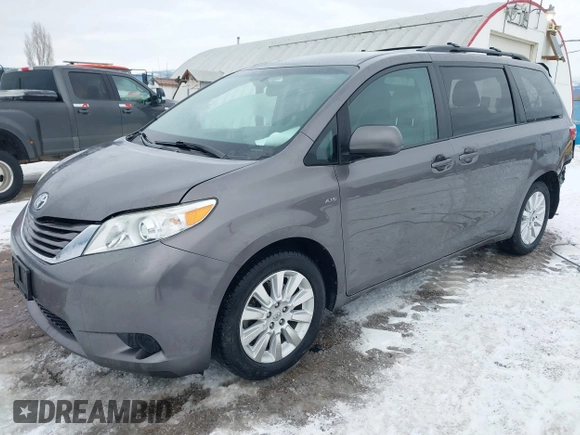 2016 Toyota Sienna LE with VIN 5TDJK3DC6GS142669, listed as a IAAI auction lot 41436771 with 135,715 mi miles. Bid and sale history available at carsss.com. Image 18.