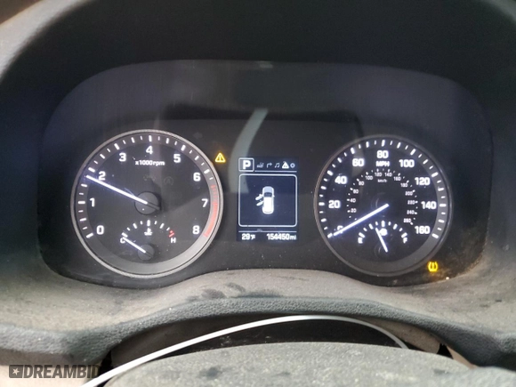2017 Hyundai Tucson Value with VIN KM8J33A25HU321870, listed as a Copart auction lot 43997035 with 154,450 mi miles and Salvage Title. Bid and sale history available at carsss.com. Image 9.